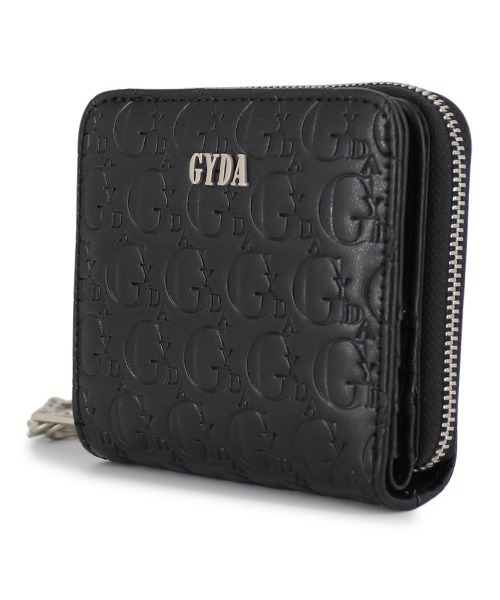 GYDA（ジェイダ）の「GYDA(ジェイダ) ラウンド二つ折り財布 エンボス GY-W032 レディース サイフ 財布 ブランド（財布・レディース・アイボリー/ブラック/キャメル・FREE）」の16枚目の写真