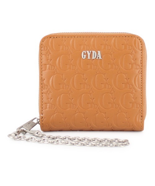 GYDA（ジェイダ）の「GYDA(ジェイダ) ラウンド二つ折り財布 エンボス GY-W032 レディース サイフ 財布 ブランド（財布・レディース・アイボリー/ブラック/キャメル・FREE）」の20枚目の写真