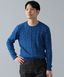 BEAMS F | RAffa MOLINA × BEAMS F / 別注 ケーブル クルーネックニット(ニット/セーター)