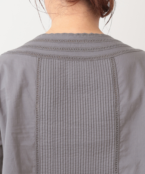 セール】コットンボイル レースブラウス◇（シャツ/ブラウス）｜IENA