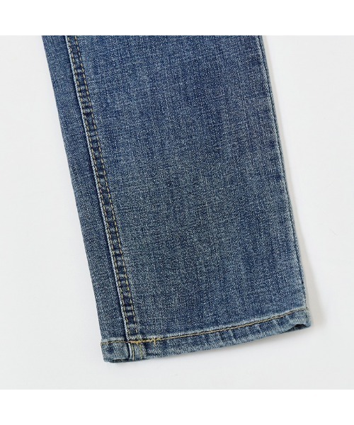 chuu（チュー）の「CHUU [Rey] High Rise Slim Straight Ankle Jeans（デニムパンツ・レディース・ブルー・SMALL/MEDIUM/LARGE）」の22枚目の写真