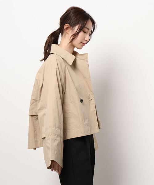 Banner Barrett（バナーバレット）の「ショートトレンチコート（トレンチコート・レディース・カーキ/ベージュ・38）」の11枚目の写真