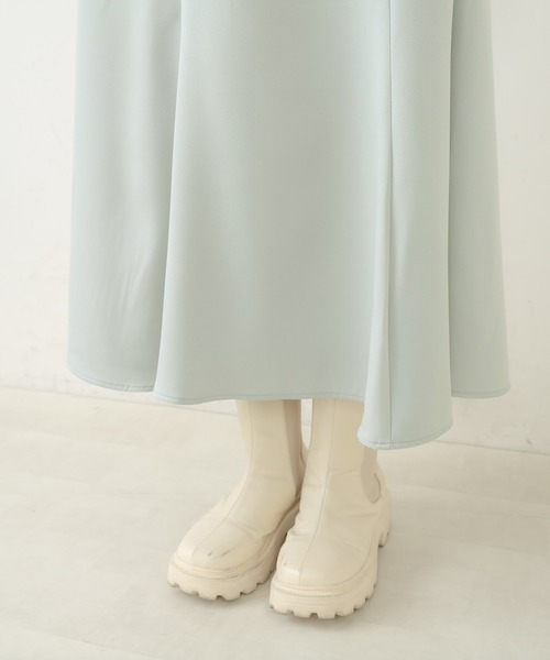 OLIVE des OLIVE（オリーブデオリーブ）の「【WEB限定】配色バックリボンジャンスカ（ジャンパースカート・レディース・ブラック/アイボリー/ミント・FREE）」の5枚目の写真