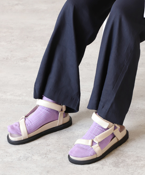 VERMEIL par iena(ヴェルメイユパーイエナ)の「【CAMINANDO/カミナンド】STRAP SOLIDES サンダル(サンダル・レディース・ホワイト/ブラック・38/35/36/37)」の12枚目の写真