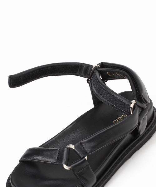 VERMEIL par iena(ヴェルメイユパーイエナ)の「【CAMINANDO/カミナンド】STRAP SOLIDES サンダル(サンダル・レディース・ホワイト/ブラック・38/35/36/37)」の22枚目の写真