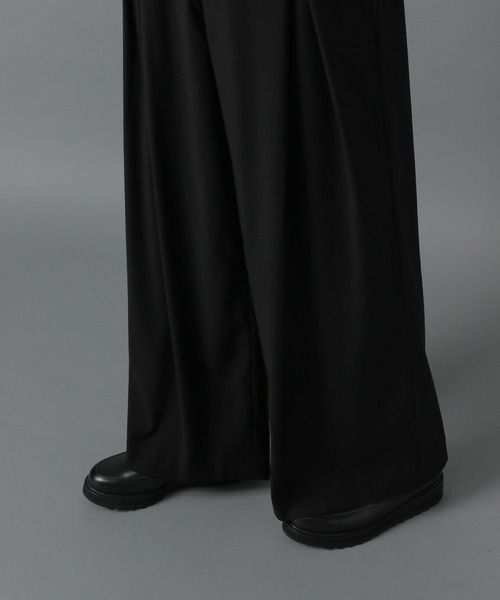HARE(ハレ)の「BOXタックワイドパンツ(HARE)(その他パンツ・メンズ・ブラック/ブラウン/グレー・SMALL/MEDIUM)」の20枚目の写真