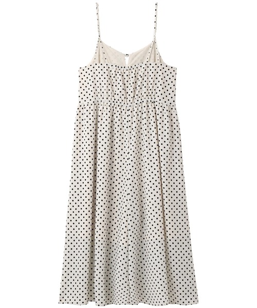 MILKFED.（ミルクフェド）の「POLKA DOT CAMISOLE ALL IN ONE（つなぎ/オールインワン・レディース・ホワイト/ネイビー・ONE SIZE）」の7枚目の写真