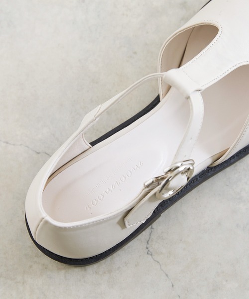 mooimooi（モーイモーイ）の「Tストラップシューズ（ドレスシューズ・レディース・ブラック/ナチュラル・S/M/L/LL）」の21枚目の写真