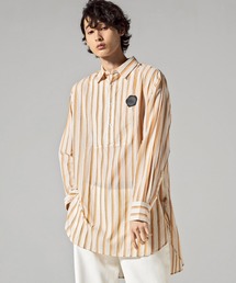 VIKTOR&ROLF(ヴィクター＆ロルフ)ストライププルオーバーロングシャツ