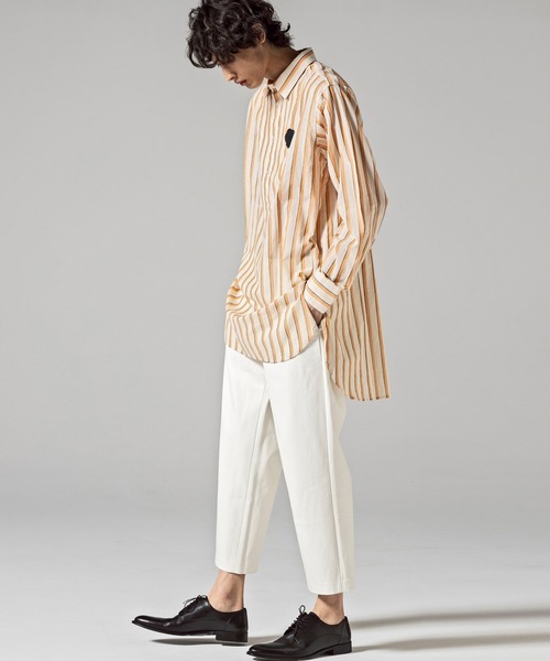 VIKTOR&ROLF（ヴィクター&ロルフ）の「VIKTOR&ROLF(ヴィクター＆ロルフ)ストライププルオーバーロングシャツ（シャツ/ブラウス・メンズ・ホワイト・46/48）」の11枚目の写真