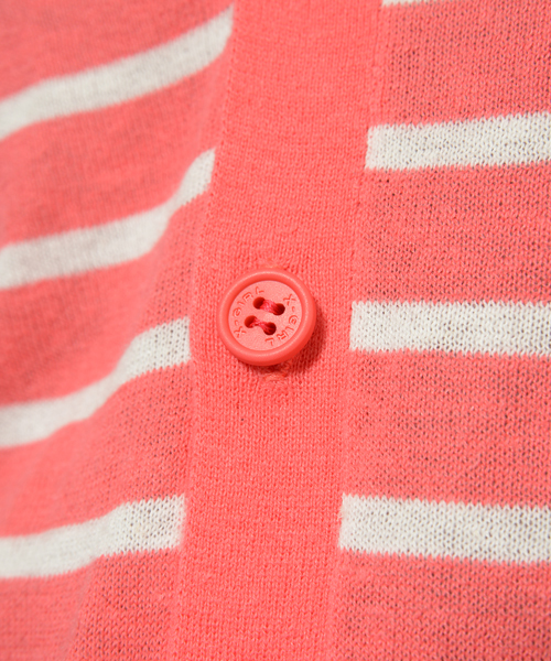 X-girl(エックスガール)の「【mini6月号掲載】SUMMER KNIT CARDIGAN(カーディガン/ボレロ・レディース・ホワイト/ブラック/ピンク・2/1)」の10枚目の写真