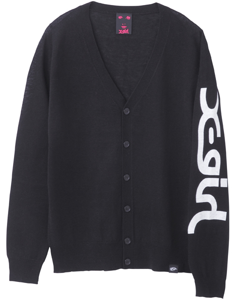 X-girl(エックスガール)の「【mini6月号掲載】SUMMER KNIT CARDIGAN(カーディガン/ボレロ・レディース・ホワイト/ブラック/ピンク・2/1)」の5枚目の写真