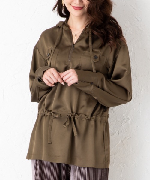 ヴィンテージサテンプルオーバー