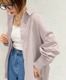 apres jour mignon | マルチストライプルーズシャツ【ZOZOTOWN限定アイテム】(シャツ/ブラウス)