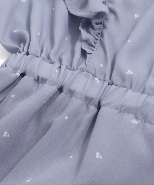 algy(アルジー)の「チェリー柄フリルワンピ(ワンピース・キッズ・ラベンダー/オフホワイト・SMALL/MEDIUM/XXX-SMALL/XX-SMALL/X-SMALL)」の13枚目の写真