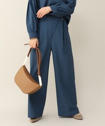 UNTITLED | ドライタッチ タックワイドパンツ(その他パンツ)