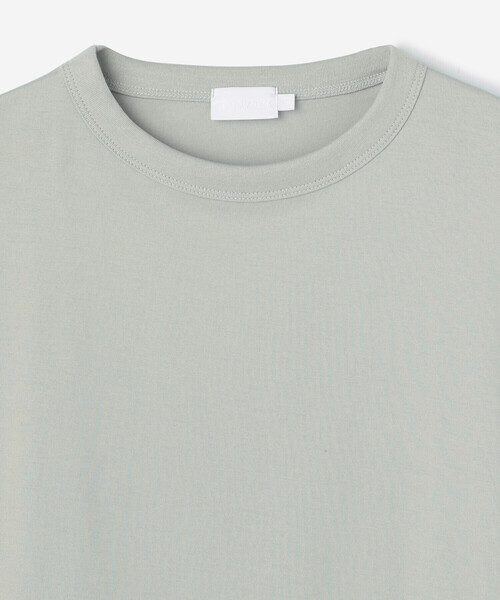 handvaerk（ハンドバーク）の「handvaerk | 60/2 クルーネックTシャツ WOMEN（Tシャツ/カットソー・レディース・Nat/ライトグレー/グレー/ホワイト・SMALL）」の6枚目の写真