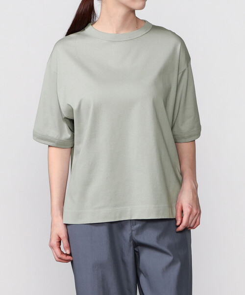 handvaerk（ハンドバーク）の「handvaerk | 60/2 クルーネックTシャツ WOMEN（Tシャツ/カットソー・レディース・Nat/ライトグレー/グレー/ホワイト・SMALL）」の22枚目の写真