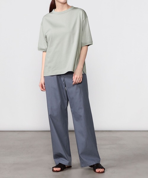 handvaerk（ハンドバーク）の「handvaerk | 60/2 クルーネックTシャツ WOMEN（Tシャツ/カットソー・レディース・Nat/ライトグレー/グレー/ホワイト・SMALL）」の19枚目の写真