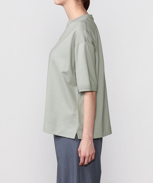 handvaerk（ハンドバーク）の「handvaerk | 60/2 クルーネックTシャツ WOMEN（Tシャツ/カットソー・レディース・Nat/ライトグレー/グレー/ホワイト・SMALL）」の17枚目の写真