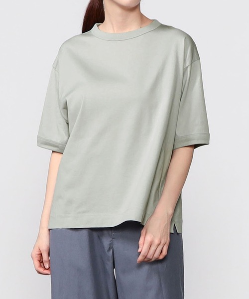 handvaerk（ハンドバーク）の「handvaerk | 60/2 クルーネックTシャツ WOMEN（Tシャツ/カットソー・レディース・Nat/ライトグレー/グレー/ホワイト・SMALL）」の18枚目の写真