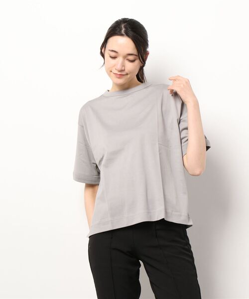 handvaerk（ハンドバーク）の「handvaerk | 60/2 クルーネックTシャツ WOMEN（Tシャツ/カットソー・レディース・Nat/ライトグレー/グレー/ホワイト・SMALL）」の9枚目の写真