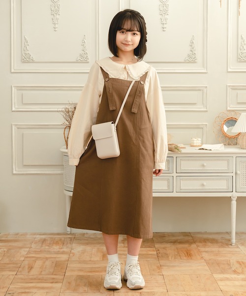 Cham.(チャム)の「ビッグカラーブラウス(シャツ/ブラウス・レディース・ベージュ/オフホワイト・F)」の13枚目の写真