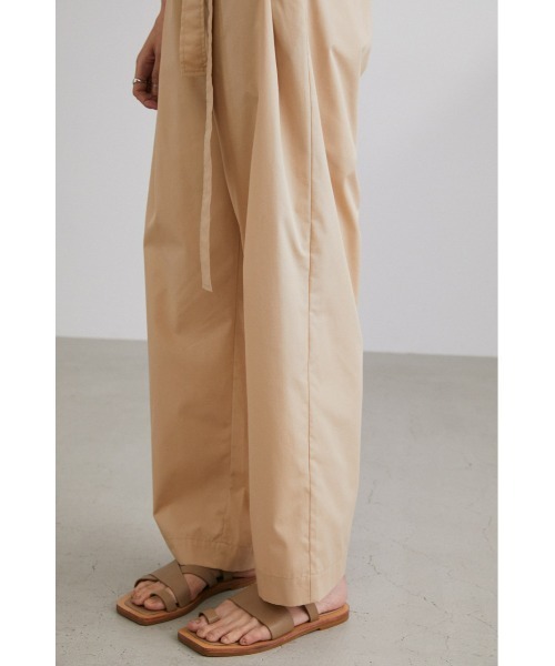 STYLEMIXER（スタイルミキサー）の「ハイウエストベルトワイドパンツ（その他パンツ・レディース・ベージュ/ブラック/オレンジ・MEDIUM/X-SMALL/SMALL）」の15枚目の写真