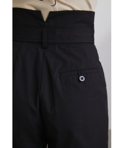 STYLEMIXER（スタイルミキサー）の「ハイウエストベルトワイドパンツ（その他パンツ・レディース・ベージュ/ブラック/オレンジ・MEDIUM/X-SMALL/SMALL）」の8枚目の写真