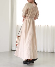 archives | 配色ステッチカットアウトワンピース(ワンピース)