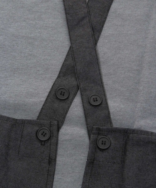 studio CLIP(スタディオクリップ)の「FUFUFU 家事らくらくエプロン(エプロン・レディース・ベージュ/ブラック・FREE)」の15枚目の写真