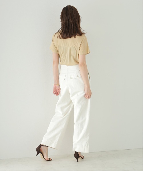plage(プラージュ)の「【BASERANGE/ベースレンジ】Tシャツ(Tシャツ/カットソー・レディース・ベージュ/ベージュ系その他・FREE)」の20枚目の写真