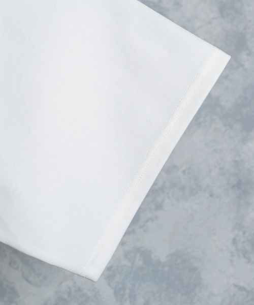 KUUUPY（クーピー）の「Flower Scratch Print Big Tee - フラワースクラッチプリントビッグTシャツ（Tシャツ/カットソー・メンズ・ホワイト・SMALL/MEDIUM/LARGE）」の18枚目の写真