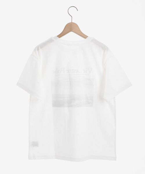 le.coeur blanc（ルクールブラン）の「モノクロフォトプリントTシャツ（Tシャツ/カットソー・レディース・オフホワイト/グレイッシュベージュ・38）」の20枚目の写真
