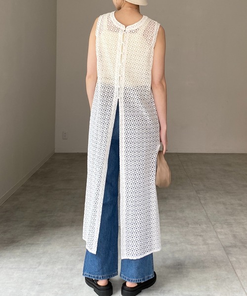 She's Closet（シーズクローゼット）の「前後2wayノースリーブ