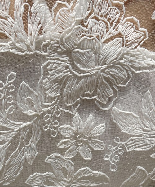 PairPair（ペアペア）の「オーガンジーレースブラウス（シャツ/ブラウス・レディース・オフホワイト/アイボリー・フリー）」の13枚目の写真