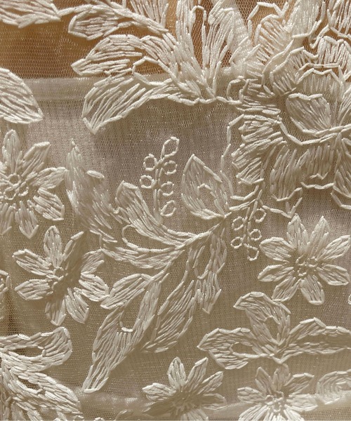 PairPair（ペアペア）の「オーガンジーレースブラウス（シャツ/ブラウス・レディース・オフホワイト/アイボリー・フリー）」の14枚目の写真