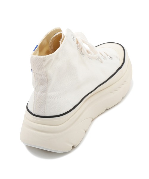 AKIII CLASSIC(アキクラシック)の「【店舗限定】【AKIII CLASSIC /アキクラシック】 RECOVERY COTTON HIGH スニーカー(スニーカー・レディース・ホワイト/ブラック・24.5㎝/23.5㎝)」の5枚目の写真