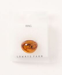 LOWRYS FARM | ボリュームガラスリング　287724(リング)