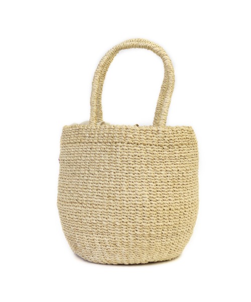 ACCOMMODE(アコモデ)の「Abaca multi flower embro S(かごバッグ・レディース・ナチュラル・FREE)」の5枚目の写真