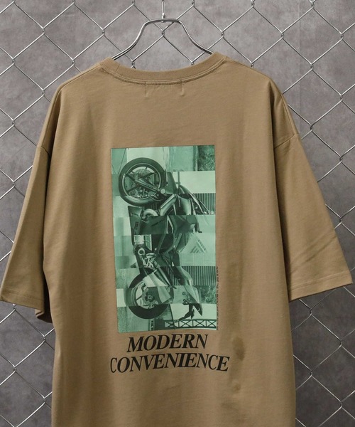 Tシャツ・カットソー PRINTED T-SHIRT 立体感のある虎 onitsuka tiger オニツカタイガー GRAPHIC TEE