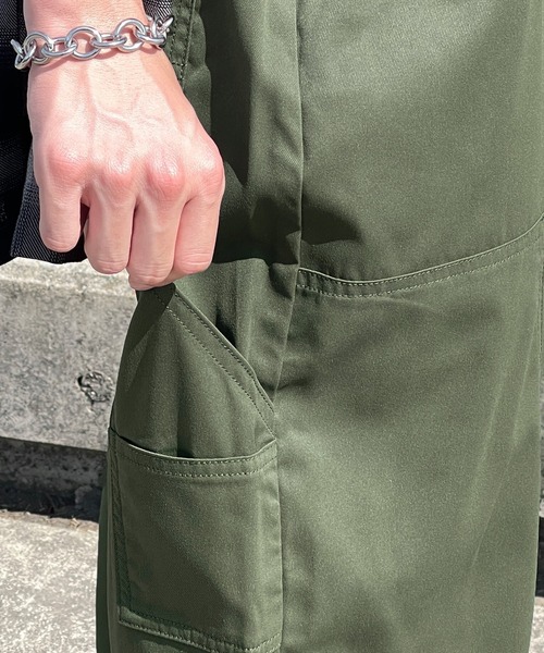 kutir(クティール)の「ワイドペインターチノパンツ(チノパンツ・メンズ・ブラック/ダークグリーン/ベージュ・SMALL/MEDIUM/LARGE)」の5枚目の写真
