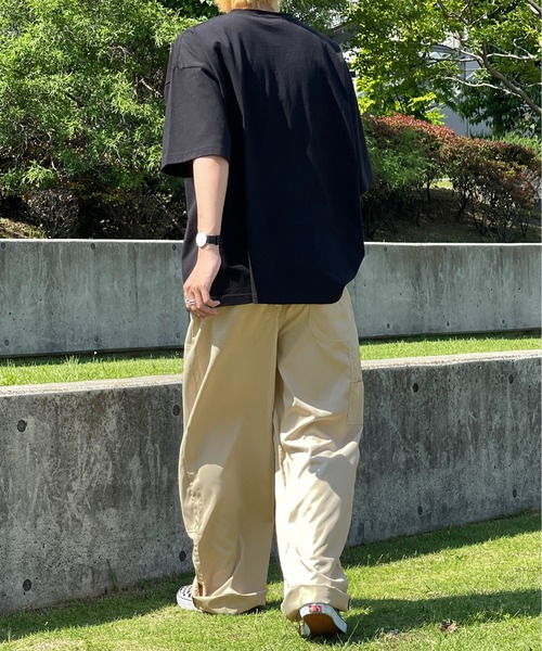 kutir(クティール)の「ワイドペインターチノパンツ(チノパンツ・メンズ・ブラック/ダークグリーン/ベージュ・SMALL/MEDIUM/LARGE)」の21枚目の写真
