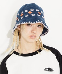X-girl | KNIT BUCKET HAT(ハット)