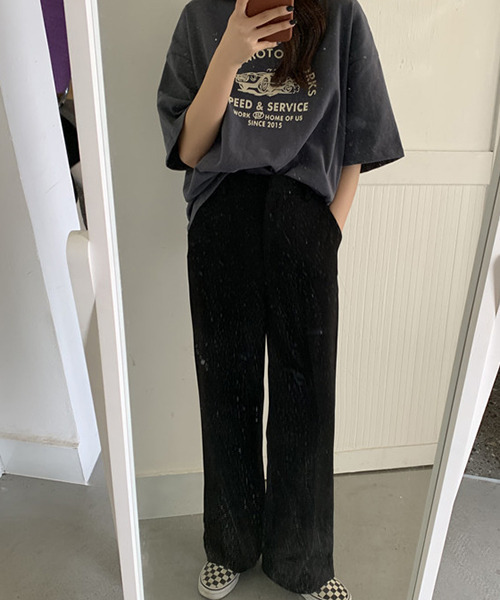 c.u.l(シーユーエル)の「【c.u.l:w】レトロフロントプリントTシャツ culw229(Tシャツ/カットソー・レディース・ホワイト/グレー・FREE)」の13枚目の写真
