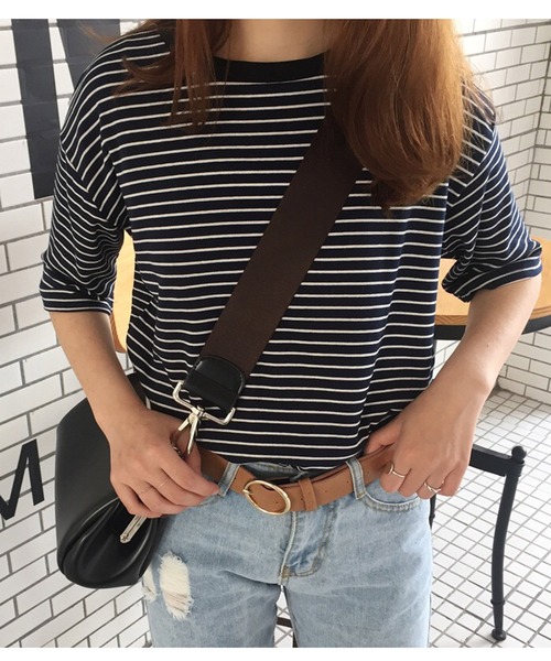 gossip!ロサンゼルス(ゴシップロサンゼルス)の「がま口PU・ショルダーバッグ(ショルダーバッグ・レディース・ブラック・FREE)」の9枚目の写真