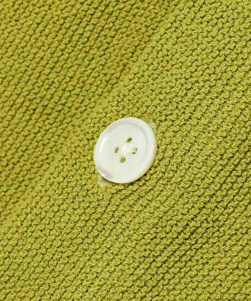 BEAMS（ビームス）の「BEAMS / 9ゲージ イージーフィット ニットカーディガン（カーディガン/ボレロ・メンズ・ミント/ラベンダー・S/M/L/XL）」の5枚目の写真