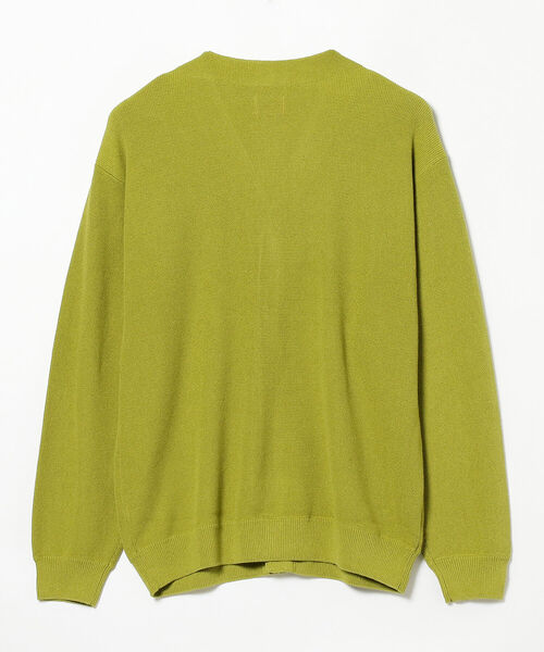 BEAMS（ビームス）の「BEAMS / 9ゲージ イージーフィット ニットカーディガン（カーディガン/ボレロ・メンズ・ミント/ラベンダー・S/M/L/XL）」の4枚目の写真