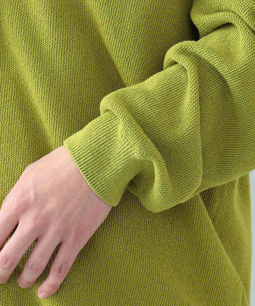 BEAMS（ビームス）の「BEAMS / 9ゲージ イージーフィット ニットカーディガン（カーディガン/ボレロ・メンズ・ミント/ラベンダー・S/M/L/XL）」の14枚目の写真