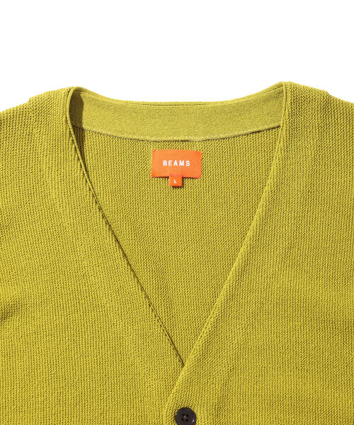 BEAMS（ビームス）の「BEAMS / 9ゲージ イージーフィット ニットカーディガン（カーディガン/ボレロ・メンズ・ミント/ラベンダー・S/M/L/XL）」の22枚目の写真